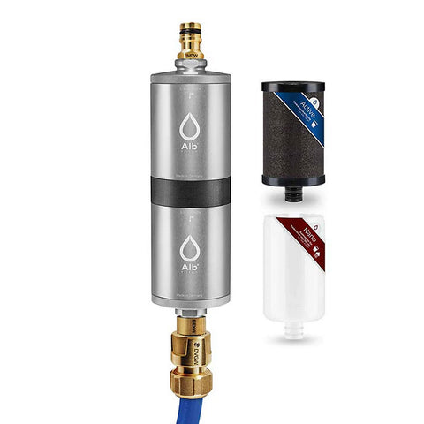 Alb Mobil FUSION Camping Water Filter (Aluminum Silver)
