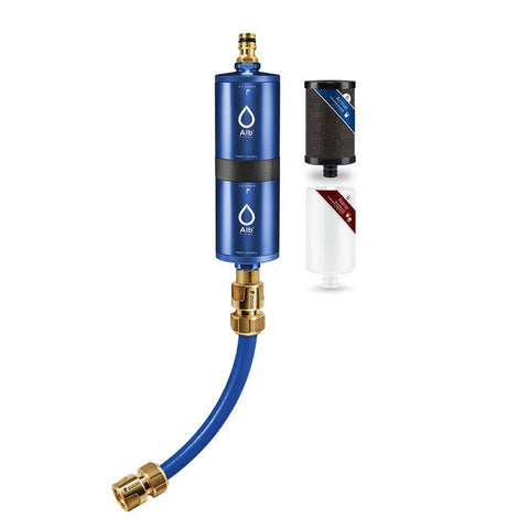 Alb Mobil FUSION Camping Water Filter (Aluminum Blue)
