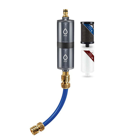 Alb Mobil FUSION Camping Water Filter (Aluminum Titanium)
