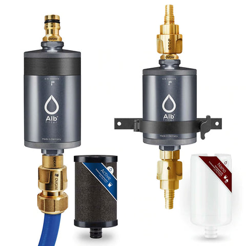 Alb Pro Camper Set Trinkwasserfilter Kombinati (Aluminium Titan)