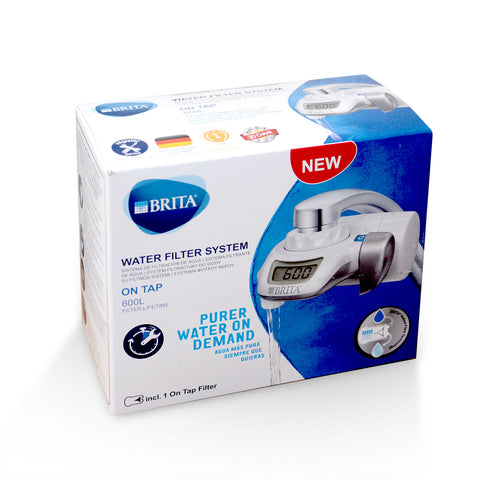 BRITA On Tap water filter, 600 l, white