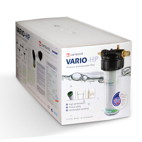 Carbonit Vario Comfort, Untertisch-/Einbaufilter