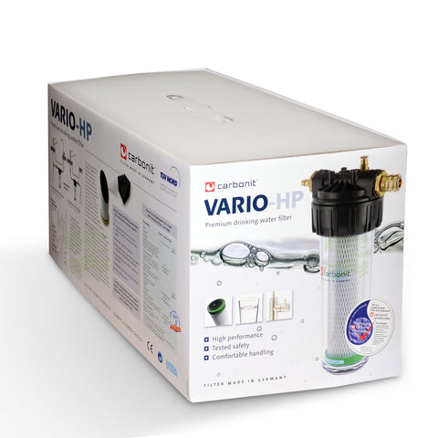 Carbonit Vario kitchen, filter set under-sink water filter