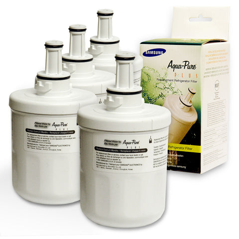 4x SAMSUNG Filter Aqua-Pure Water Filter DA29-00003F Hafin1/exp