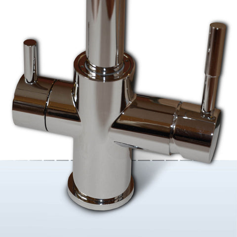 Designer three-way faucet Verona, 3-way faucet, chrome-plated