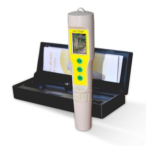 Digital PH/Temp Meter Waterproof PH-3
