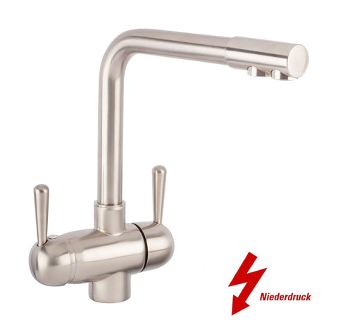 Three-way faucet Ganimed L ES (for low pressure)