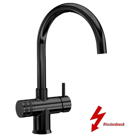 Three-way faucet Ganimed X Black (for low pressure)