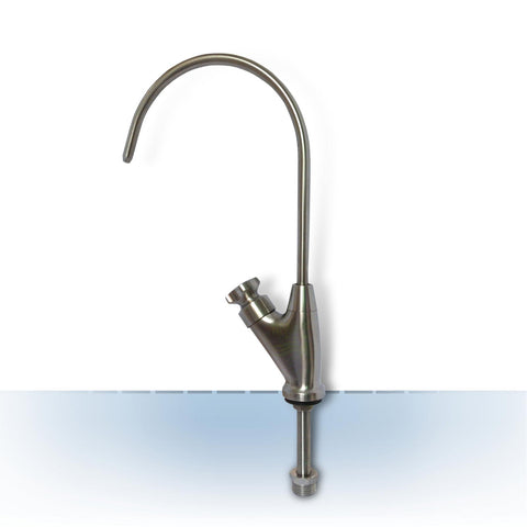 STAINLESS STEEL faucet Rimini brushed, with ceramic valve