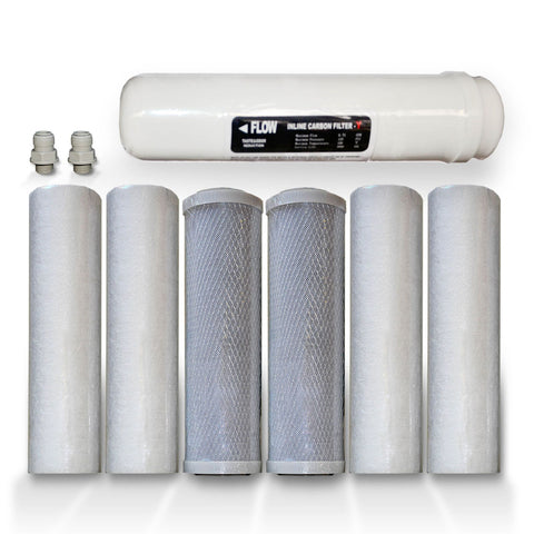 Replacement filter set 1 for reverse osmosis 600/800 GPD 
