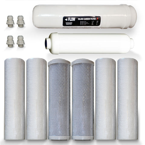 Ersatzfilterset 2-M, für 600 GPD Umkehrosmose, Mineralien