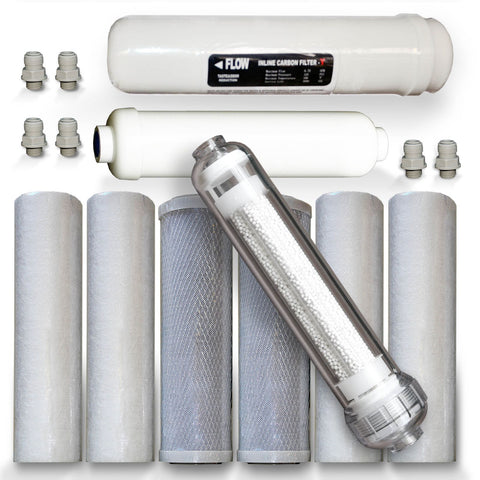 Ersatzfilterset 3-BM, für 600 GPD Umkehrosmose, Biokeramik/Mineral