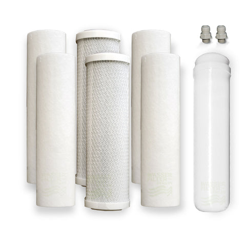 Replacement filter set B reverse osmosis for 800 GPD, PP-CTO-PP 