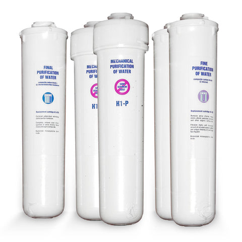 Replacement filter set for Morion reverse osmosis system Aquaphor