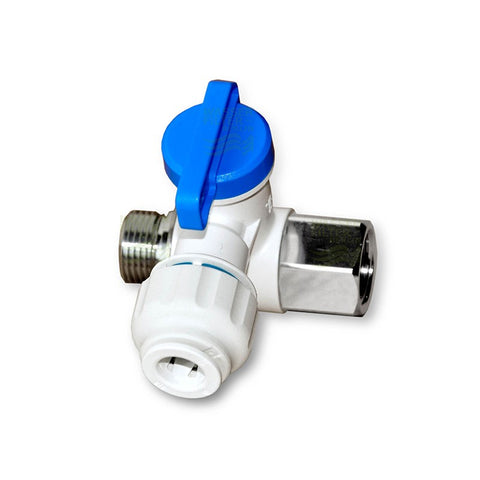 3/8 inch IG/AG x 3/8" hose connection, water connection fixed water connection for SBS refrigerator, espresso machine and reverse osmosis system