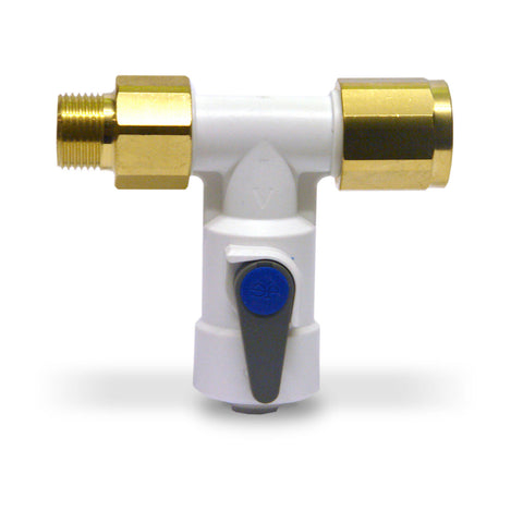 Water connection 3/8" IG/AG x 1/4" hose connection fixed water connection