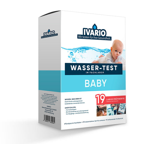 Ivario Baby Water Test, Water Test for Preparation of Baby Food