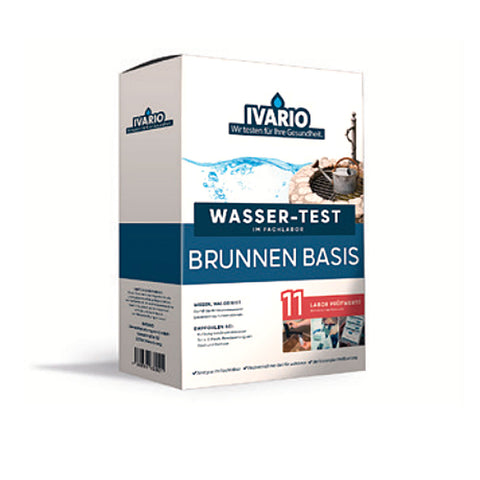 Ivario water test well base, ideal for allotment gardeners