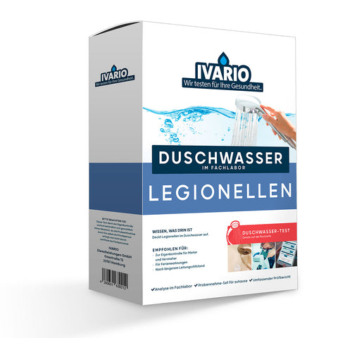 Ivario water test shower water / Legionella
 Ivario Water Test 8