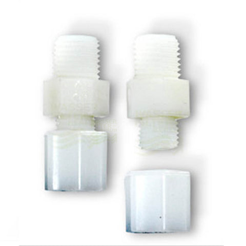Pair of adapters for refrigerator filters, Jaco screw caps