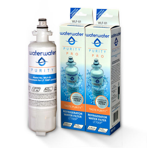 2x LG, Lamona LT 700P, EFF-6032A compatible PurityPro WLF-01 refrigerator filters