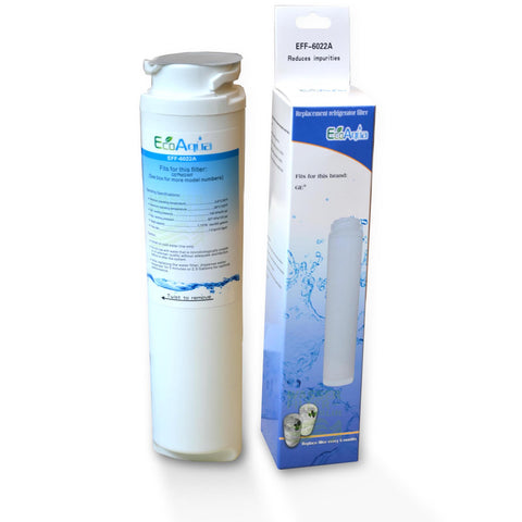 Refrigerator filter GE MSWF water filter compatible, Ecoaqua EFF-6022A