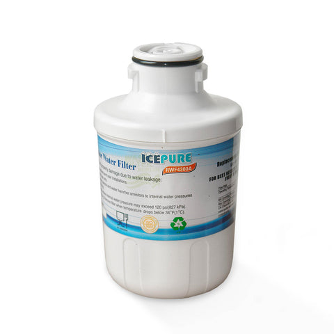 2x Wasserfilter Hanseatic  MFCMG14211FR, MFCMG14211F kompatibel, Icepure RWF4300A