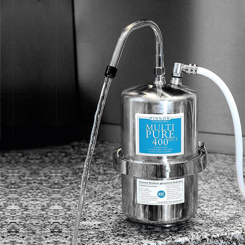 Multipure Water Filter MP-400SSCT Drinking Water Stainless Steel Countertop Filter