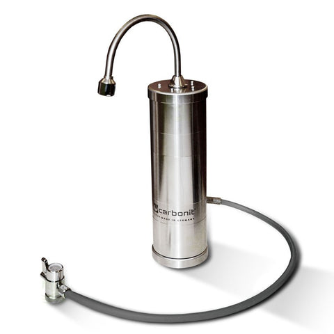 Design Edelstahl Sanuno Inox F Wasserfilter