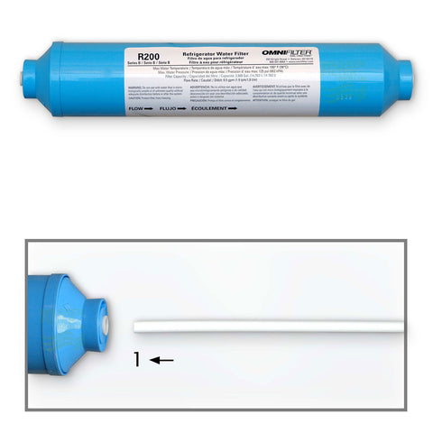 Omnifilter R200 Kühlschrankfilter KLICK für Side by Side Kühlschränke