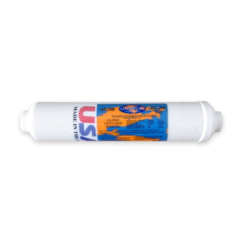 Omnipure CL10 RO inline filter activated carbon