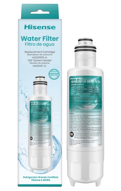 Original Wasserfilter für Hisense Kühlschrank HX2019F-A / HK2100988