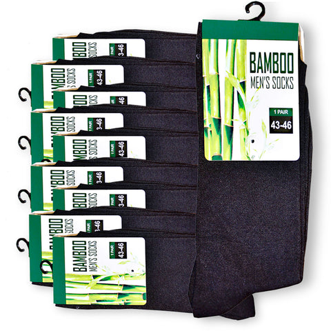10 pairs of premium bamboo socks, size 43-46 (200 needles)