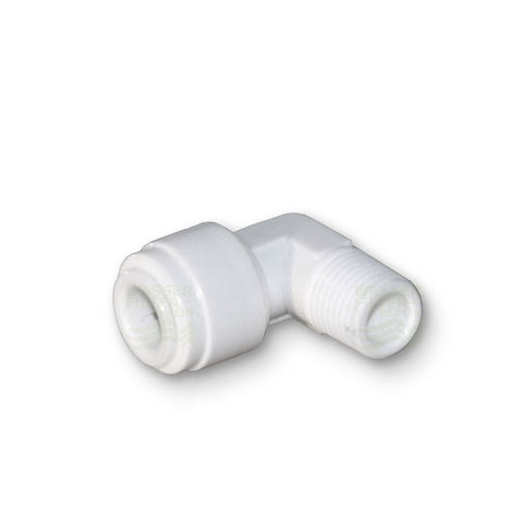 Quick release, angle 6.4mm (3/8" hose x 1/4" AG)