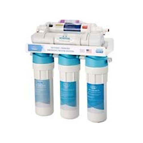 Reverse osmosis with tank