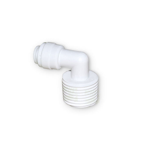 Quick release, angle (1/4" hose x 1/2" AG)