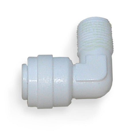 Quick release, angle 6.4mm (1/4" AG x 1/4" hose)