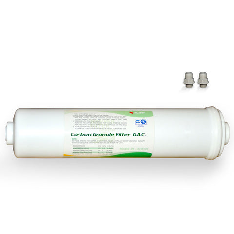 Replacement filter for Quick Change Filter Reverse Osmosis Carbon Post Filter