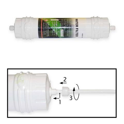 WSF-100 Magic Refrigerator Filter + Free DEO for Samsung DA29-10105C/H