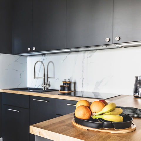 Saphira 3-way stainless steel faucet