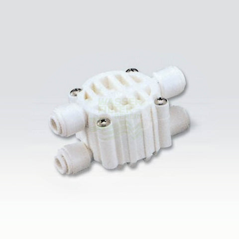 Shut-off valve (4-way), for reverse osmosis