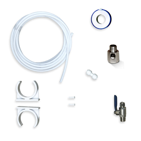 Side by Side Filter Connection Set complete for 3/8 inch