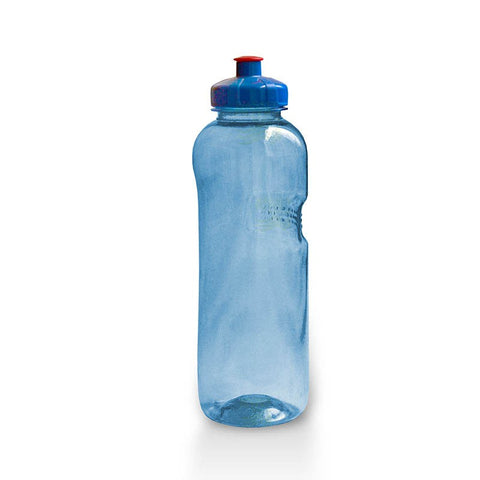 Drinking bottle 0.75 L Push&amp;Pull cap free of plasticizer Bisphenol A