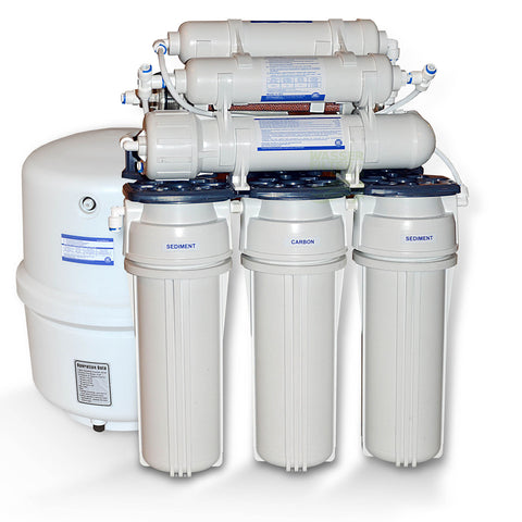 Reverse osmosis with tank