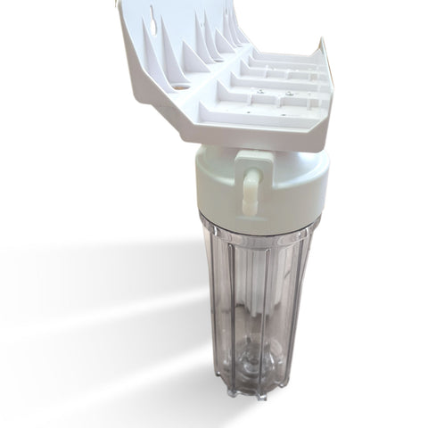 Untertisch Dreiergehäuse-Komplettset 25,4cm/10", Wasserfilter Gehäuse
