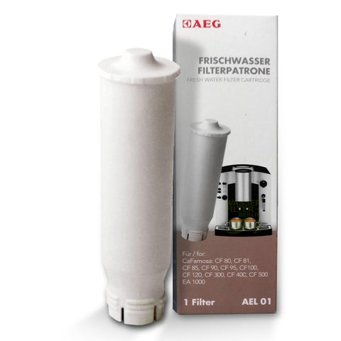 Water filter cartridge AEG AEL01 for fully automatic espresso machines CaFamosa and EA 1000