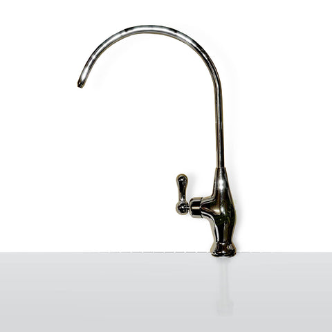 Faucet with ceramic valve for reverse osmosis system