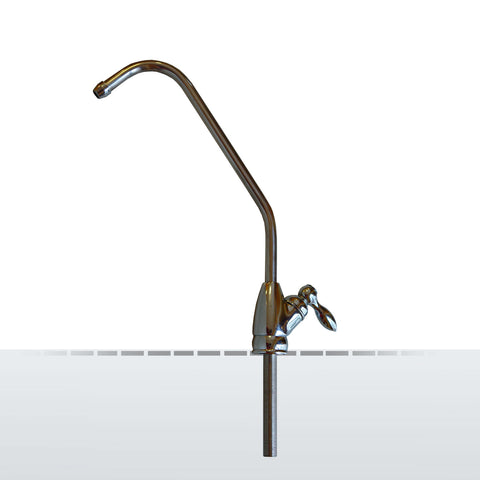 Faucet with ceramic valve (solid base)