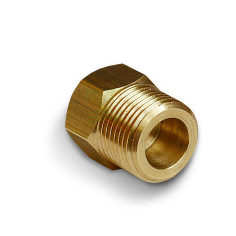 Adapter 7/16" IG to 3/8" AG (brass)