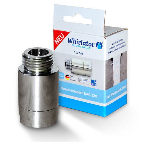 Water whirler Whirlator-DAC-120 shower adapter